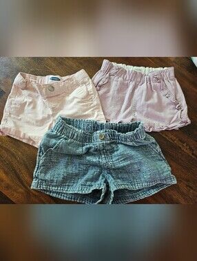 Girls Shorts Trio - With Functional Pockets (1A)